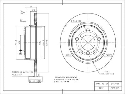 Brake Disc - VSBD394