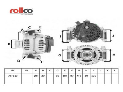 Alternator - ALT113