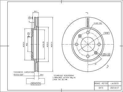 Brake Disc - VSBD037