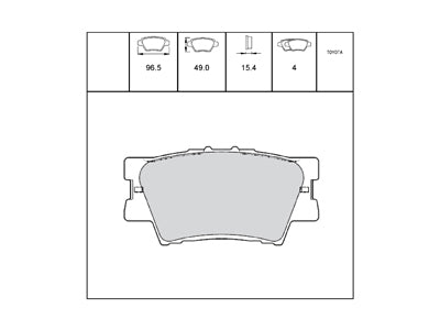 Brake Pads - VSPD026